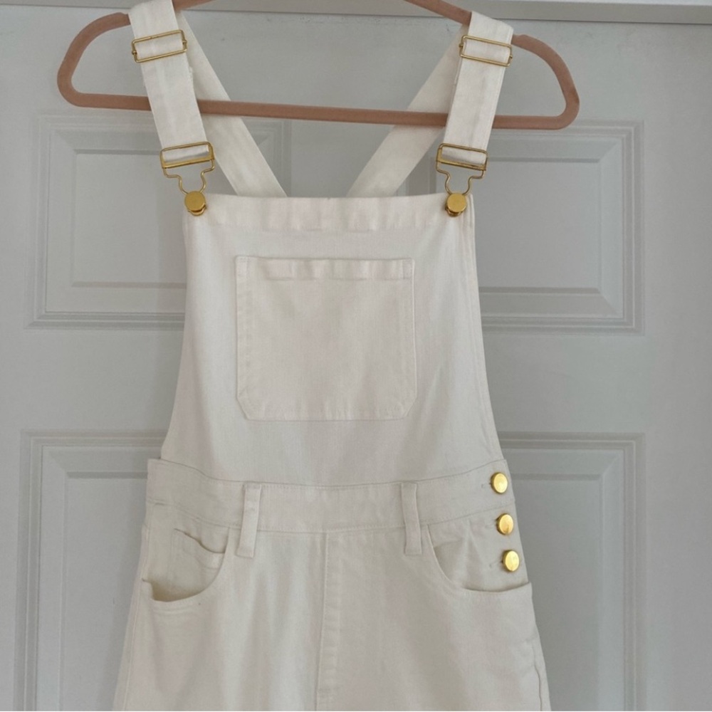 WeWoreWhat LINEN OVERALLS - Picture 6 of 8